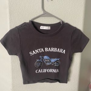 Tight motorcycle top